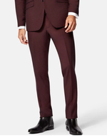 Burgundy Stretch Suit