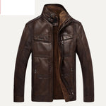 Leather Jacket (faux fur)