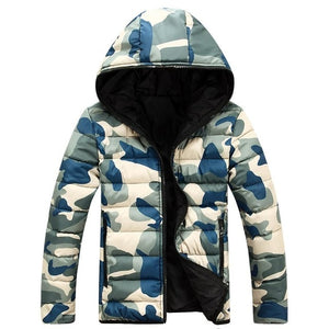 Camouflage Winter Down Jacket