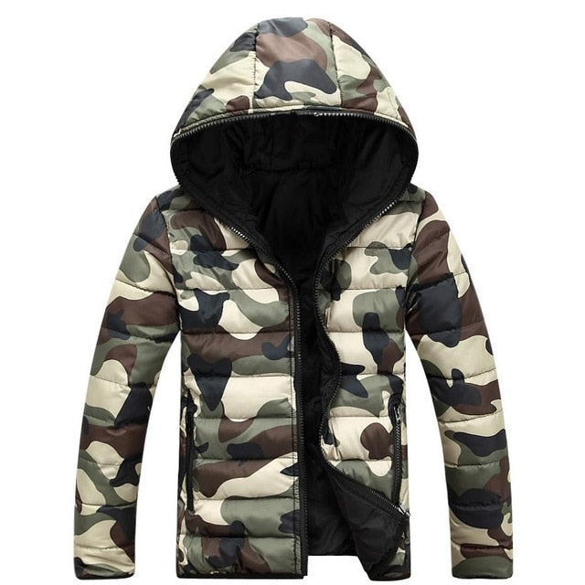 Camouflage Winter Down Jacket